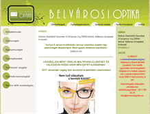Tablet Screenshot of belvarosioptika.eu
